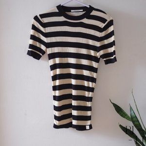 Scotch & Soda Knitted stripes t-shirt size S